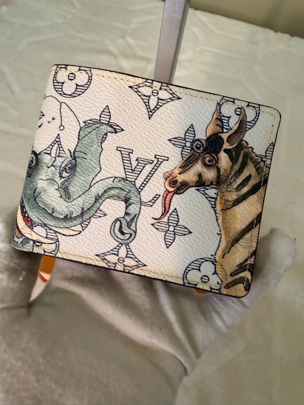 Unique Louis Vuitton x Chapman Brothers Bifold Wallet - Picture 5 of 16